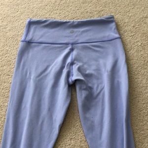 Black/Lavender Lululemon Leggings